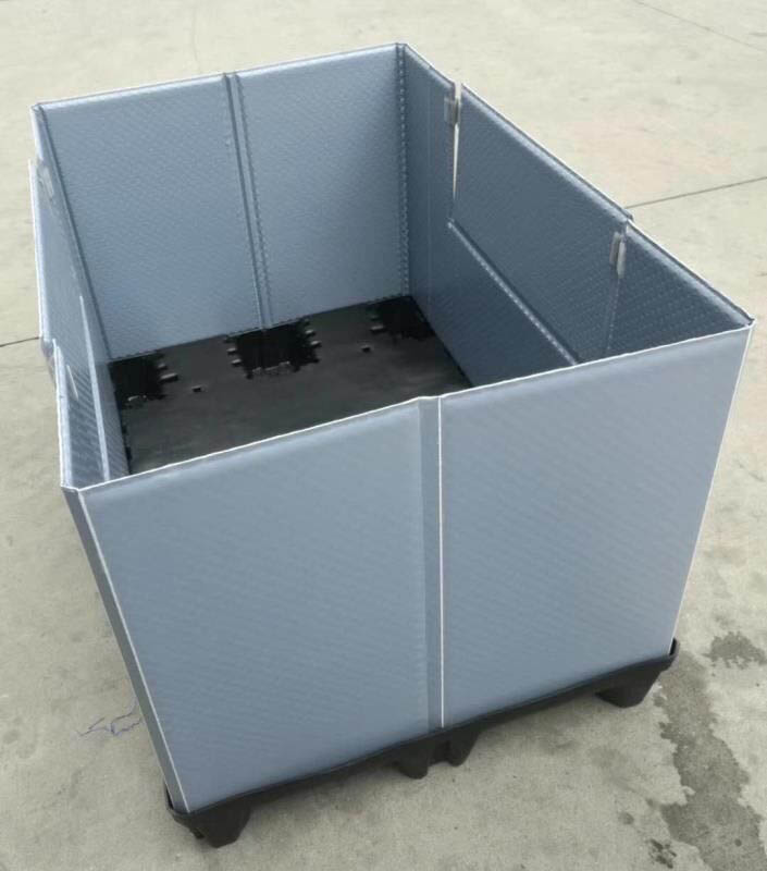 塑料可折疊圍板箱